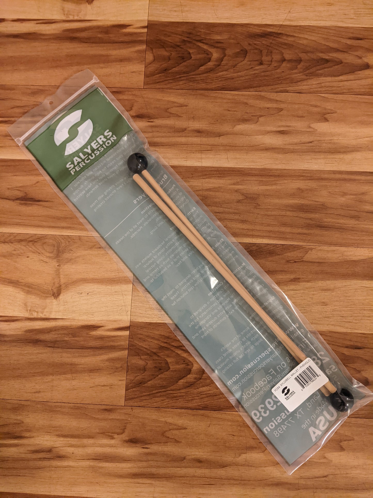 Salyers Percussion PCX4 1" Phenolic Rattan Mallets