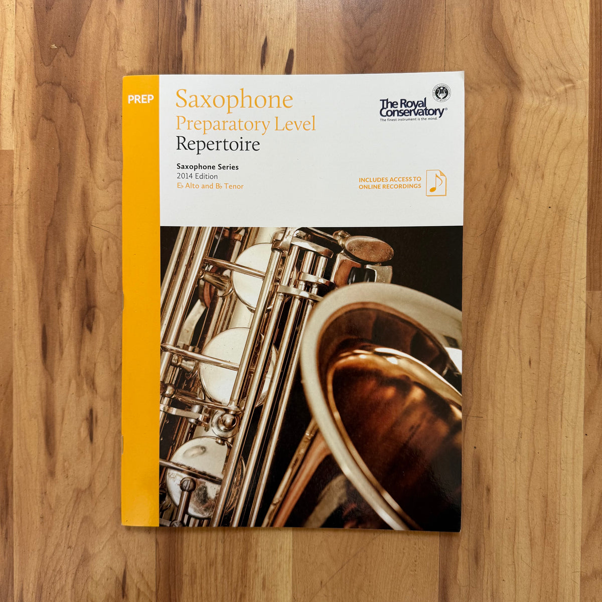 RCM Saxophone Repertoire Preparatory Level