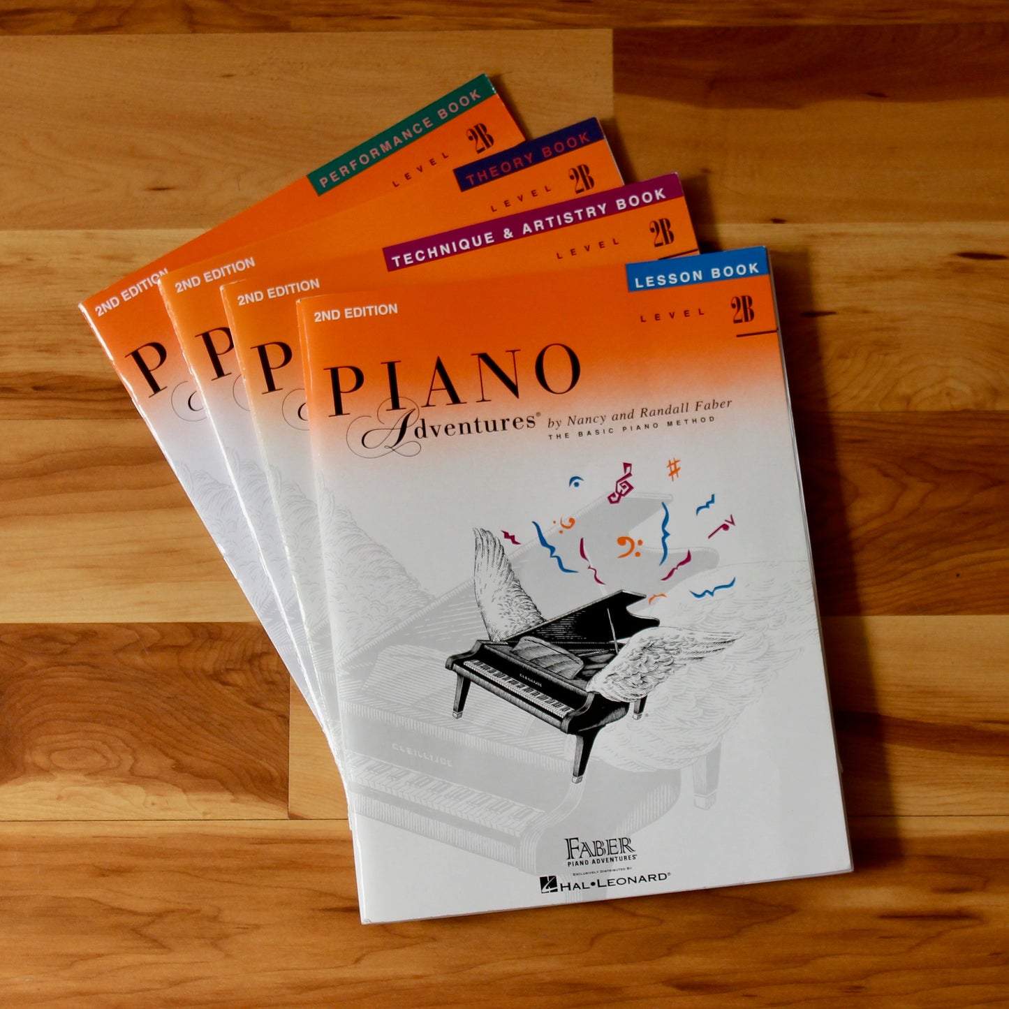 Piano Adventures Level 2B, 4-Pack