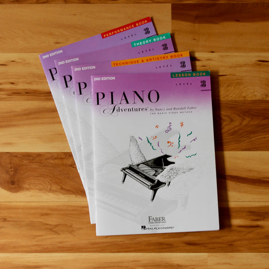 Piano Adventures Level 3B, 4-Pack