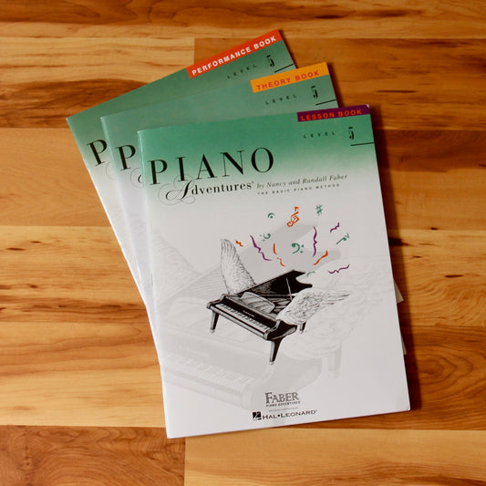 Piano Adventures Level 5, 3-Pack