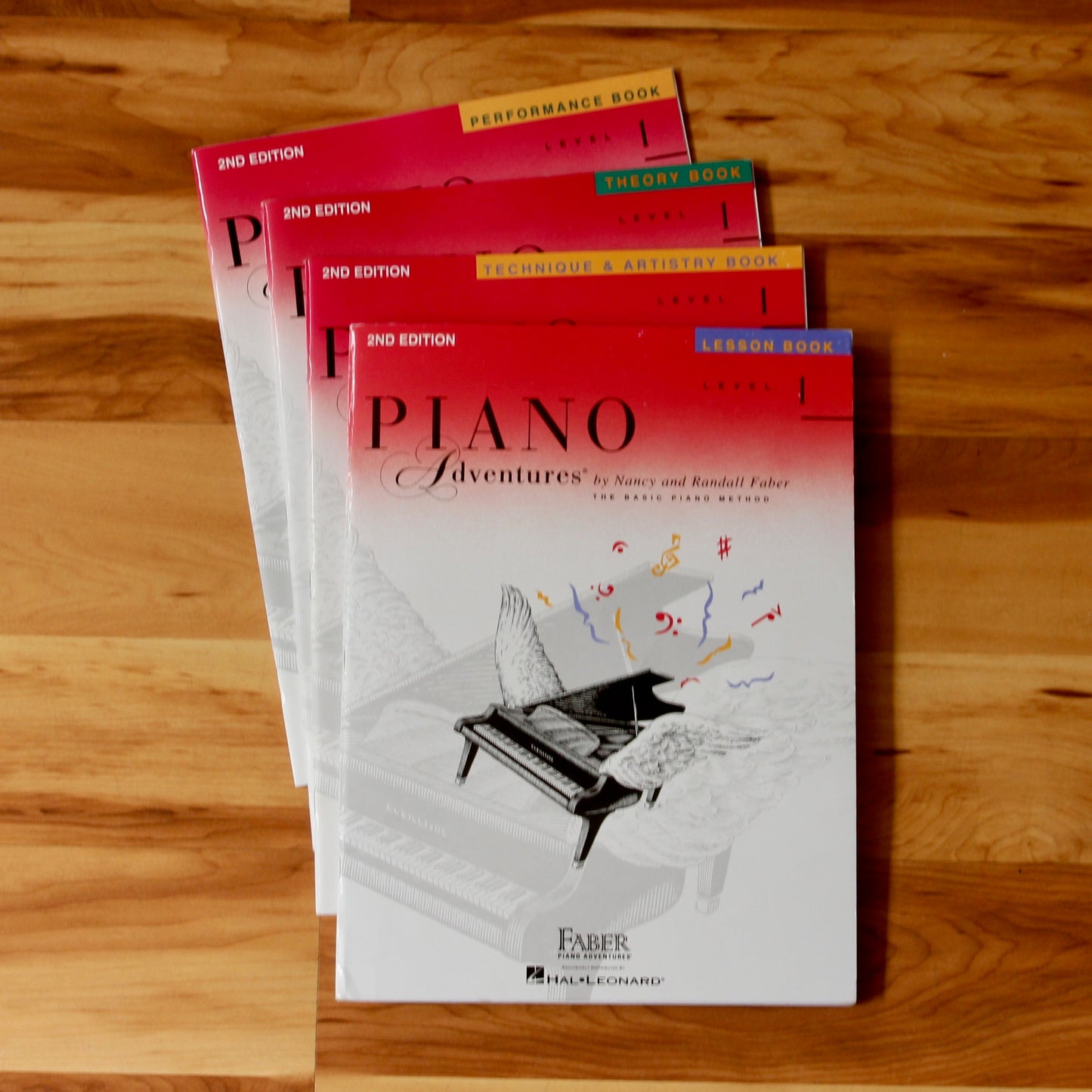 Piano Adventures Level 1, 4-Pack