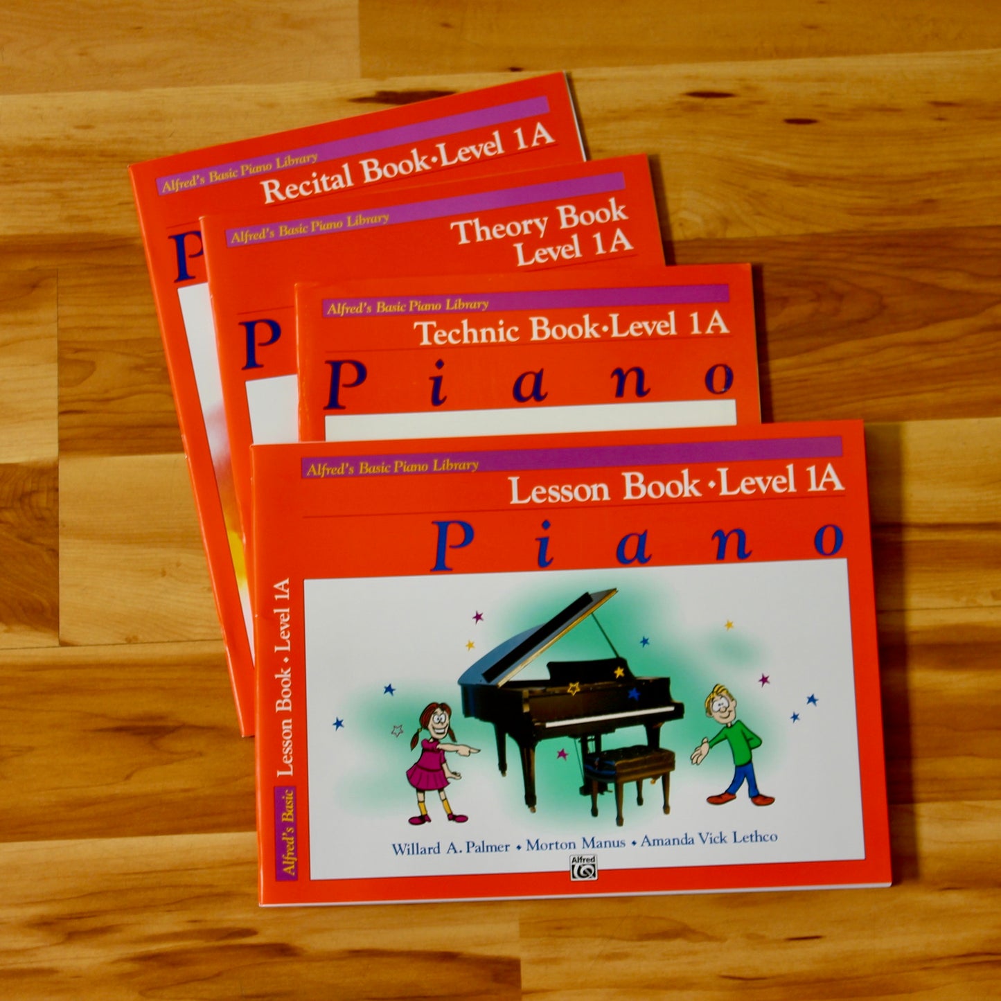 Alfred Basic Piano Level 1A, 4-Pack