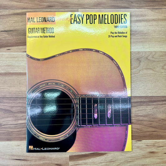 Hal Leonard Guitar Method More Easy Pop Melodies