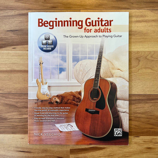 Alfred Beginning Guitar for Adults