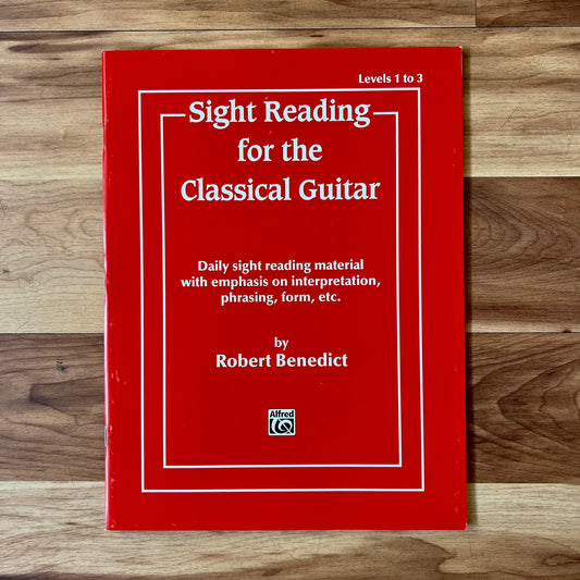 Alfred Sight Reading for the Classical Guitar Levels 1 to 3