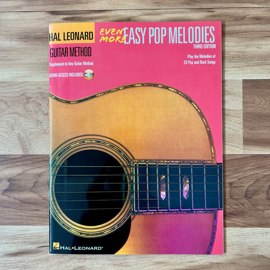 Hal Leonard Guitar Method Even More Easy Pop Melodies