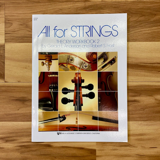 All For Strings Violin Theory Book 2