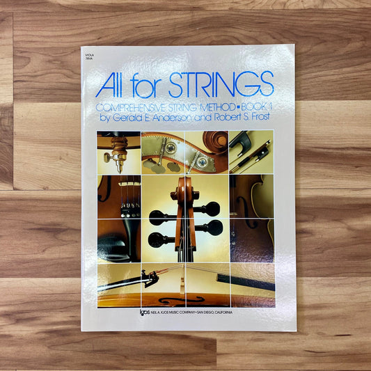 All For Strings Viola Method Book 1