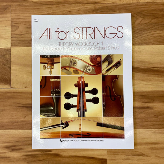 All For Strings Viola Theory Book 1