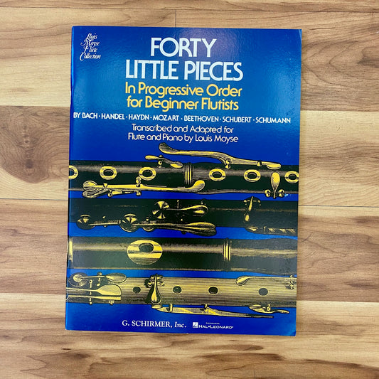 Forty Little Pieces for Beginner Flutists