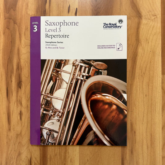 RCM Saxophone Repertoire Level 3