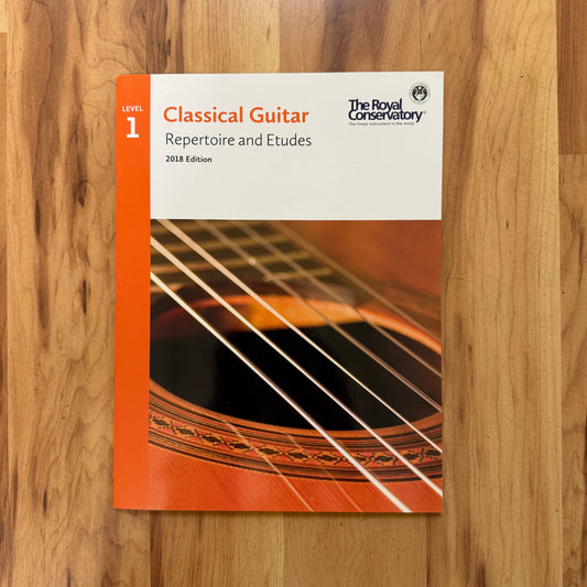RCM Classical Guitar Repertoire and Etudes Level 1