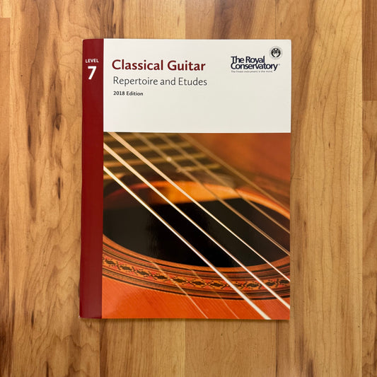 RCM Classical Guitar Repertoire and Etudes Level 7