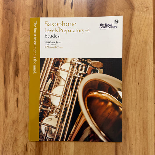 RCM Saxophone Etudes Levels Preparatory-4
